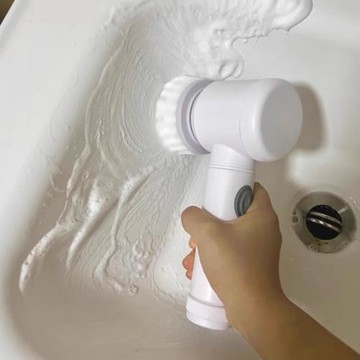 電動清潔刷多功能家用廚房洗碗洗鍋刷瓷磚凹槽刷鞋手持無線電清潔