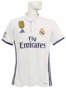アディダス Adidas 16 17レアルマドリード ホーム 半袖 16fifaクラブw杯優勝バッジ付 Bqa02 S 通販 Lineポイント最大5 0 Get Lineショッピング