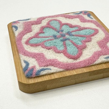 台灣傳統特色花磚  羊毛氈