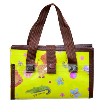 KEYTOSS 詰朵斯 折疊式手提收納野餐墊  120 x 90cm  大動物 黃色