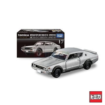 『 單位日貨 』 日版 日本正版 TOMICA 多美 黑盒 日産 SKYLINE 2000 GT-R  NO.17