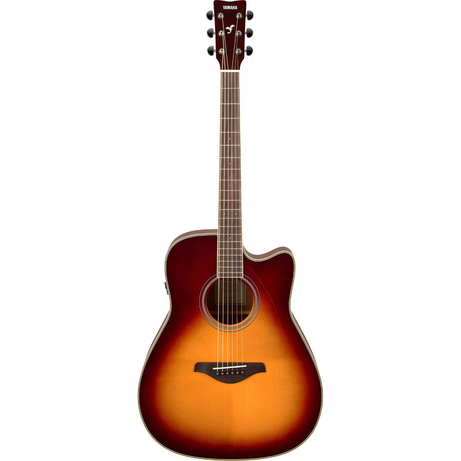 ヤマハ トランスアコースティックギター(ブラウンサンバースト) YAMAHA FGC-TA-BS 返品種別A