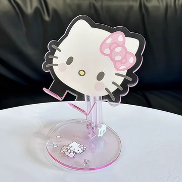 ✨臺灣出貨✨可愛HelloKitty手機支架桌面亞克力懶人ipad平板手機支架充電可用