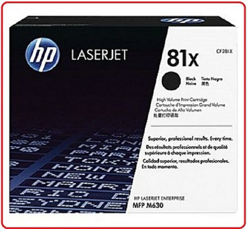 HP㊣原廠 CF281X 81X Black LaserJet Toner Cartridge黑色碳粉匣