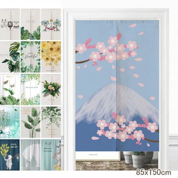 【傢飾美 】微風涼夏日系長門簾 85x150cm