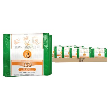 MAGIKAN Magic Roll Anywhere系列 補充捲筒垃圾袋 150R10D 西瓜色  150ml  10捲