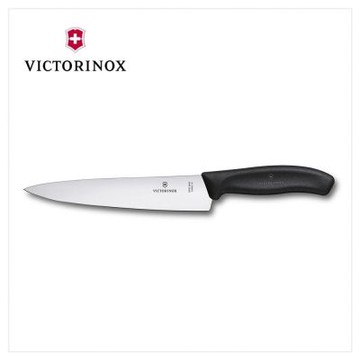 VICTORINOX 瑞士維氏 Swiss Classic 主廚刀/切肉刀 黑 6.8003.19B