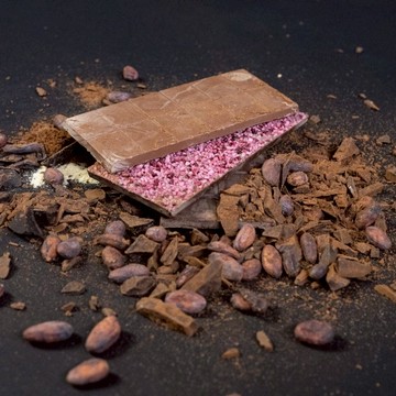 義大利職人手做巧克力 頂級八入組 (多種口味) 馬達加斯加+厄瓜多+委內瑞拉+覆盆莓果碎+極致奢華黑可可+濃郁絲滑牛奶巧克力+榛果粒碎+椰子脆片