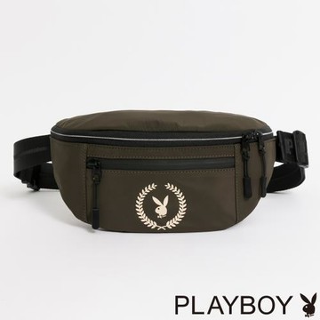 PLAYBOY - 單肩背包 Spirt系列 - 綠色
