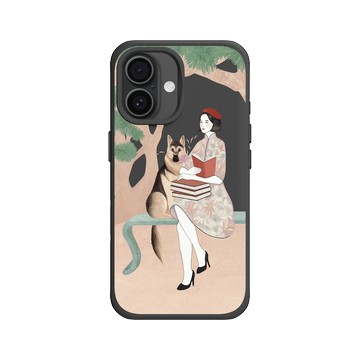 iPhone 16 SolidX 黑 - 欣蒂小姐 Miss Cyndi - 靈獸 / 吾與綠木