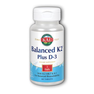 Balanced K2 Plus D3 60 Tabs by Kal