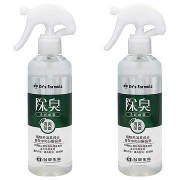 台塑生醫 Dr's Formula 除臭清新噴霧瓶 清爽茶香  255g  2瓶