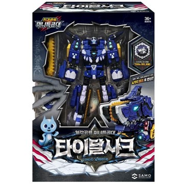 【超萌行銷】  MINIFORCE 迷你特工隊 最強恐龍 #06 怒濤狂鯊