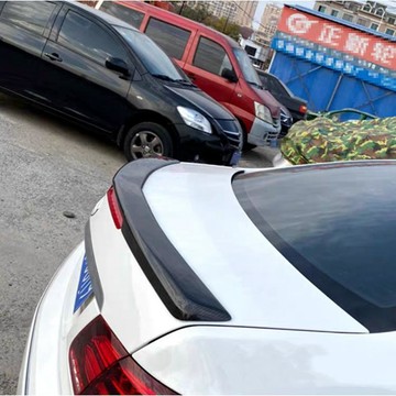 奔馳E級W207專用尾翼09-15老款奔馳汽車改裝運動免打孔原裝後尾翼
