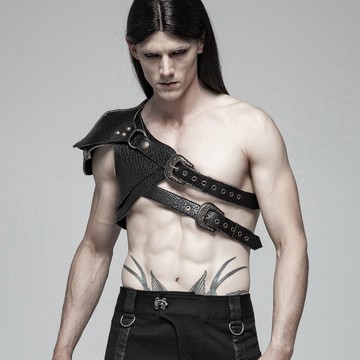 蒸汽龐克角鬥士花紋皮革護甲 / 鎧甲