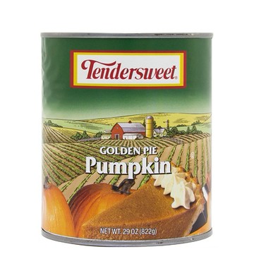 #悠西將# 美國 Tendersweet 南瓜泥 南瓜 Pumpkin 南瓜泥罐 南瓜派 西式 糕點 濃湯 烘焙
