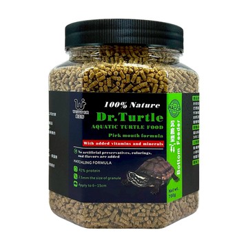 WEIYITER 維益特 水龜挑嘴條狀沉底飼料  700g  1罐