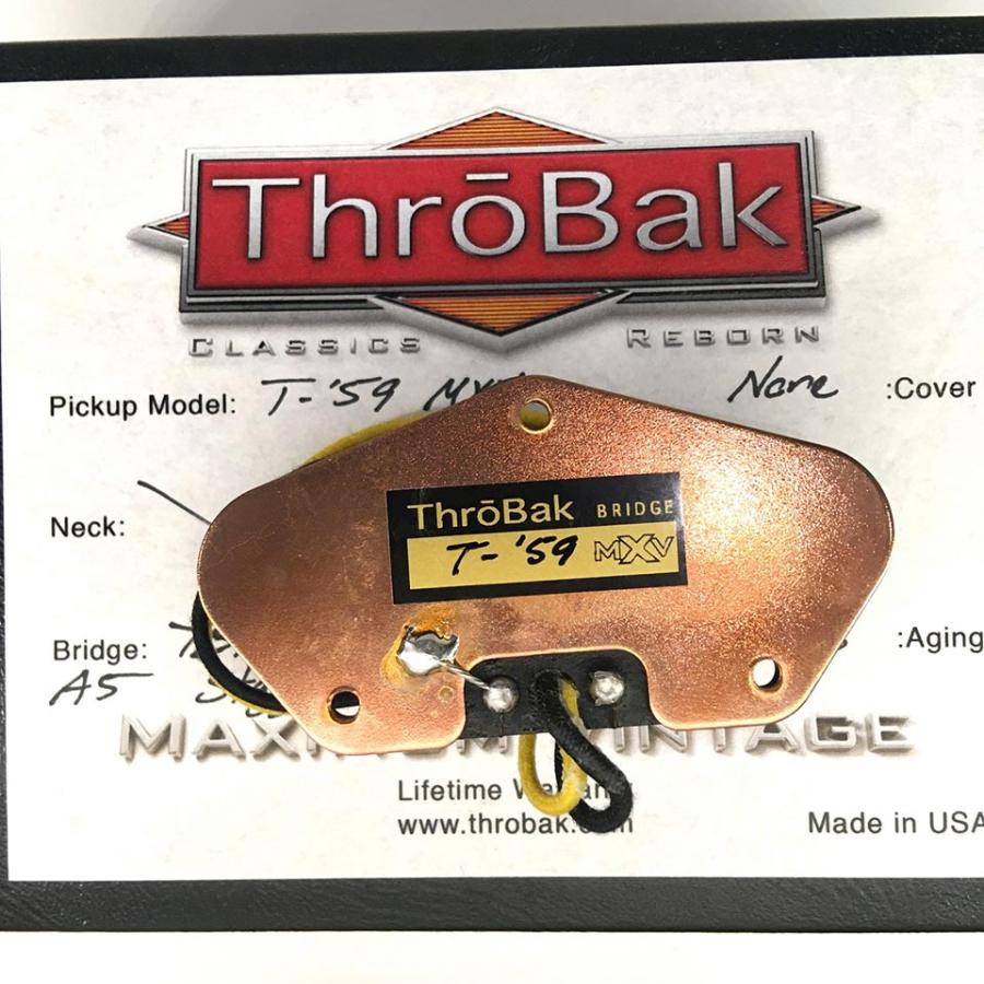 ThroBak T-59 MXV- ThroBak Tele Guitar Pickup   Bridge   Aged