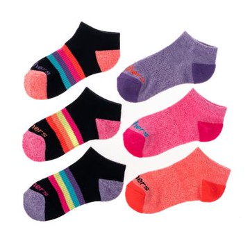 SKECHERS 女童休閒踝襪 (S115894-414)