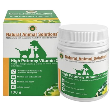 Natural Animal Solutions 天然草本 高效維生素C 犬貓用  幫助皮膚健康  草本  1罐