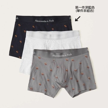 AF a&f Abercrombie & Fitch 男性內褲 單件 藍色 2233