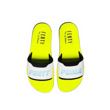 【逢甲 FUZZY】Puma x Fenty Surf Slide x Rihanna Blue 黃 367747-02