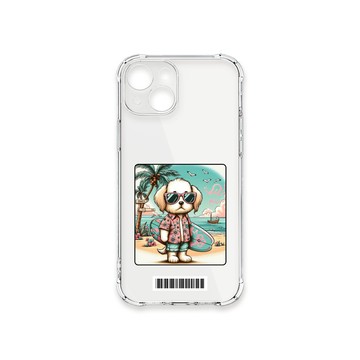 iPhone 15 殼 TRON IPhone 15 夏日衝浪單圖  載具 四角防摔殼 手機殼