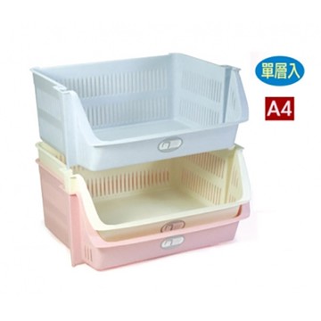 JUSKU 佳斯捷 NO.2328 小樂高置物籃/收納籃 W38xD29xH15cm 單個販售