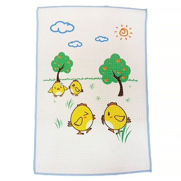 JOJODO 充氣舒墊（咕咕雞草原） 天然橡膠材質 適用年齡0個月以上  90 x 60cm  1個