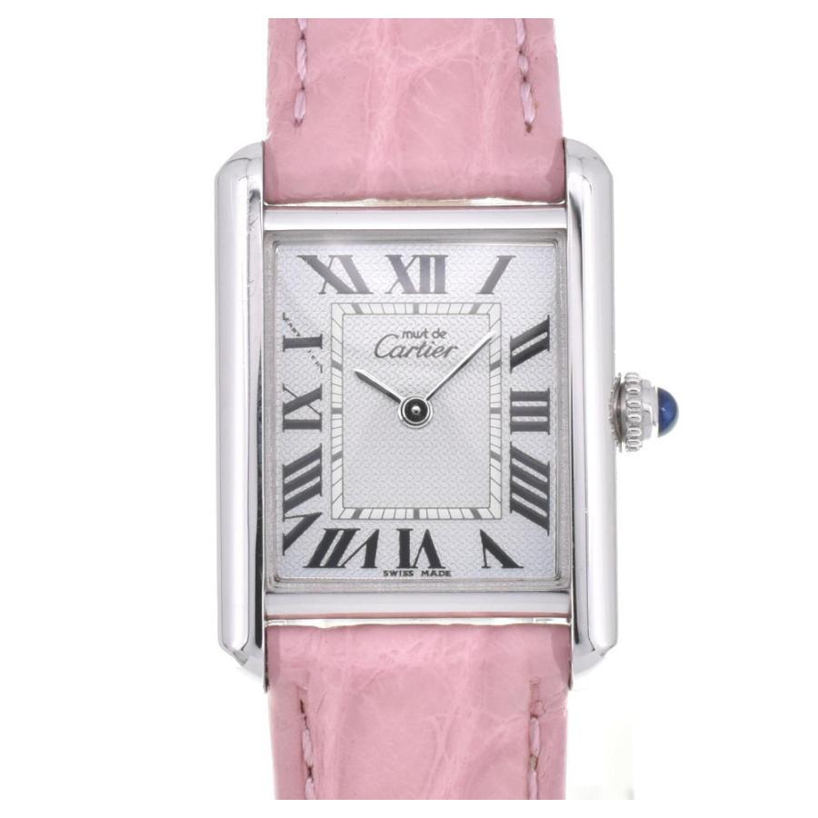 Cartier クォーツ時計 バーガンディ レザー 楽天市場】カルティエ Cartier 腕時計 ミニタンクアメリカン