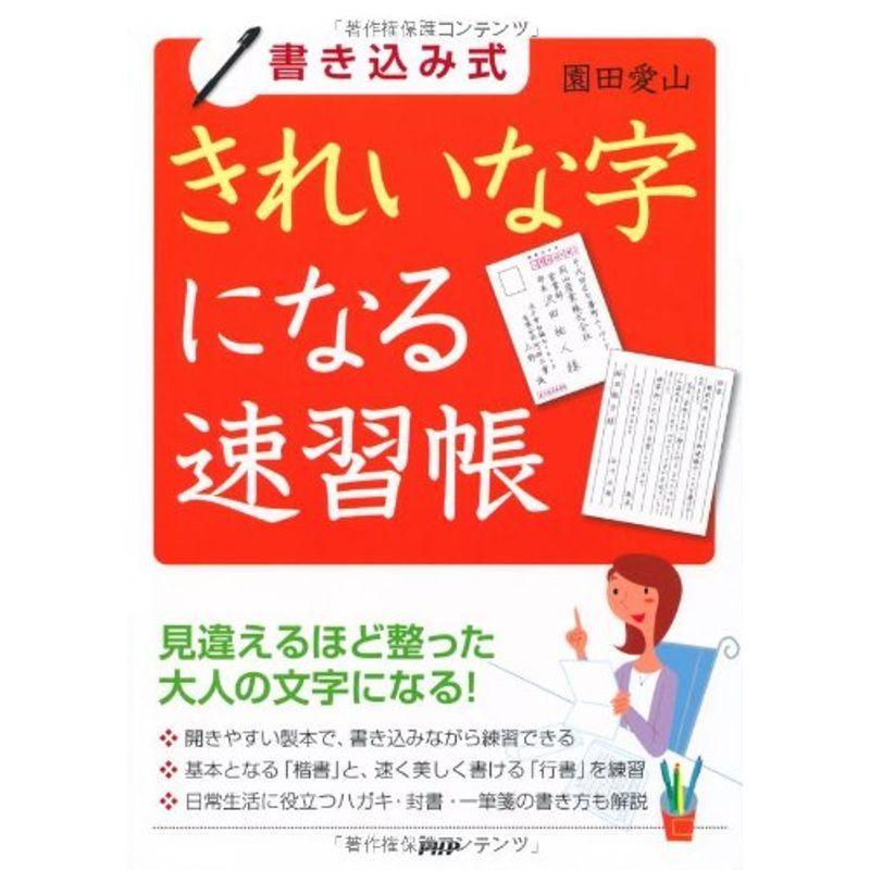 書き込み式きれいな字になる練習帳