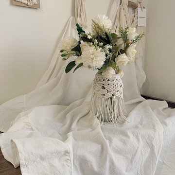 Macrame 精緻編織玻璃花瓶