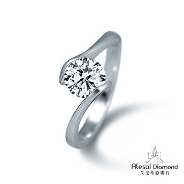 Alesai 艾尼希亞鑽石 30分 D/VVS1 鑽戒 3EX車工 培育鑽石