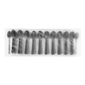 comet 免洗塑膠湯匙 個別包裝 黑色  100支  1袋