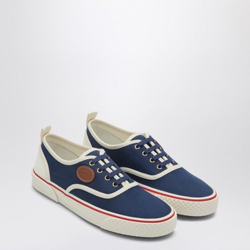 Valentino Garavani Sneaker Nojoke In And White Canvas