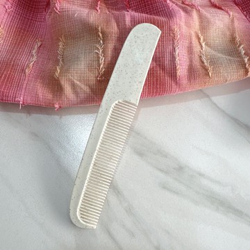 臺灣現/🎀梳子 氣墊梳磨砂梳子小巧便攜月形梳家用客房學生宿舍男女韓版防靜電環保梳子