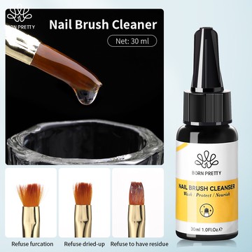 30毫升洗筆凝膠 啟筆凝膠 三合一開筆潤筆啫喱不傷筆油性洗筆水美甲光療筆專用 美甲清潔液 凝膠洗筆液