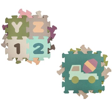 【PMU必美優】莫蘭迪系列教學組-英文數字36片組+交通9片組