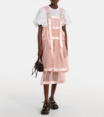 Noir Kei Ninomiya Tulle midi dress