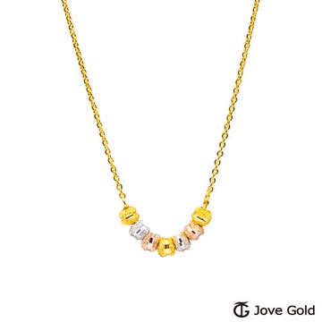 JoveGold漾金飾 約定的日子黃金項鍊