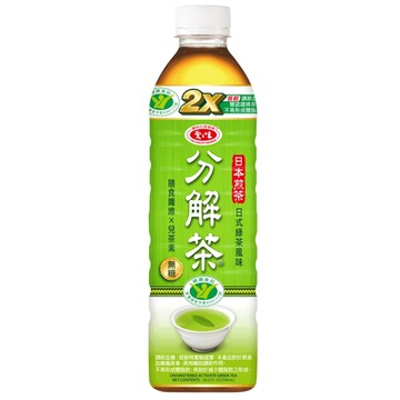 愛之味 分解茶日式綠茶(590mlx24入)