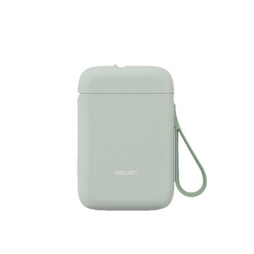 得力Q1A標簽打印機便攜式藍牙迷你小型熱敏無免油墨家用標簽機【Snowbelle優選】