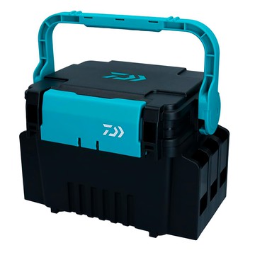 DAIWA 多功能置物箱  黑色 + 綠色  1個