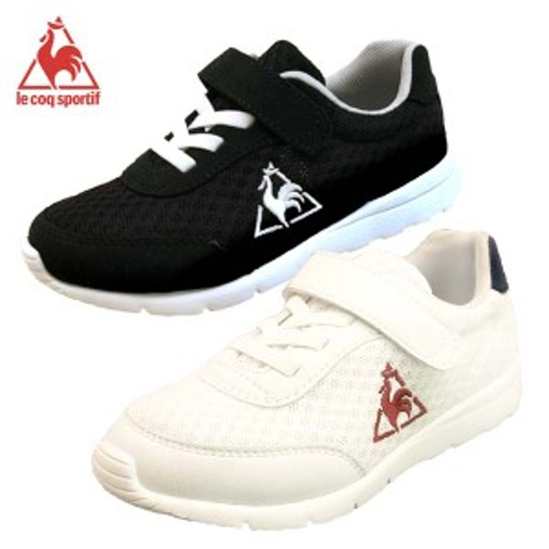 ルコック スポルティフ Le Coq Sportif La セーヌ ライト Ql4njc01 Bk Wn スニーカー キッズ ジュニア 通販 Lineポイント最大1 0 Get Lineショッピング