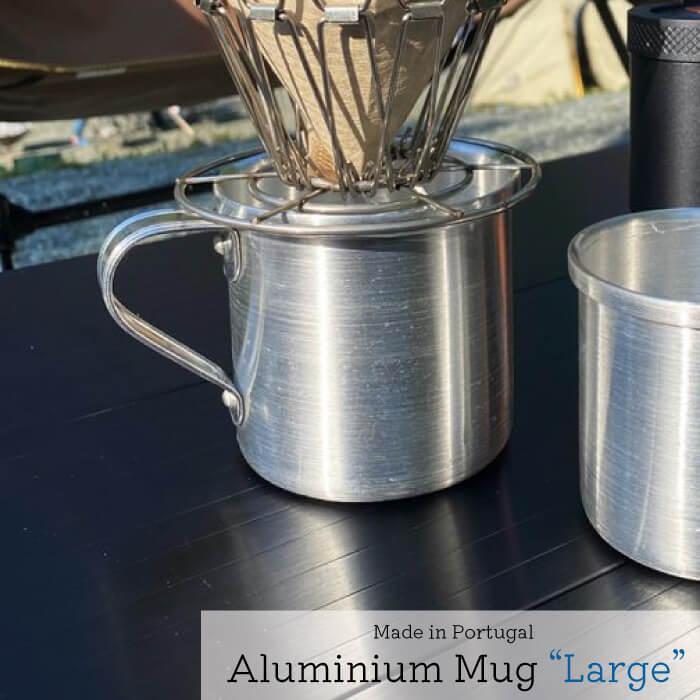 Aluminium Mug Large アルミニウムマグ L サイズ 400ml Mardouro マルドウロ Made in ポルトガル ポルトガル製 キャンプ アウトドア 軽量