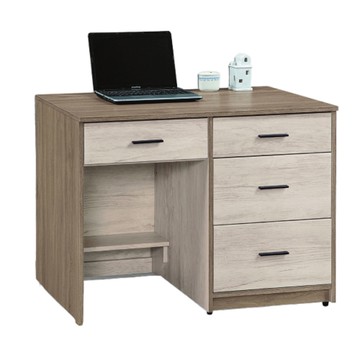 【MUNA家居】艾妮雅雙色3.5尺辦公桌/書桌