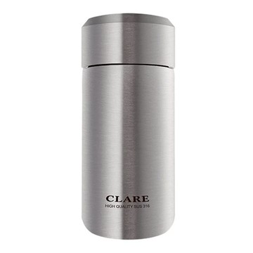 CLARE 316陶瓷保溫杯  不銹鋼色  1個  230ml