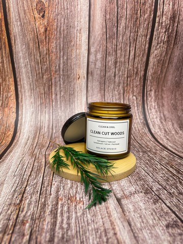 木質調 Sleek & Urban | 清朗木境 Clean Cut Woods 手工大豆蠟燭