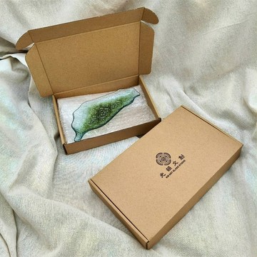 台灣造型海棠花窯燒玻璃盤 臺灣 海棠花玻璃 臺灣伴手禮 禮品
