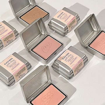 🌺 正品保證 🌺 半島鐵盒腮紅 單色霧面絲絨 甜妹御姐日雜感可愛高光百搭小衆胭脂盤